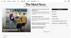 Desktop Screenshot of mauinews.com